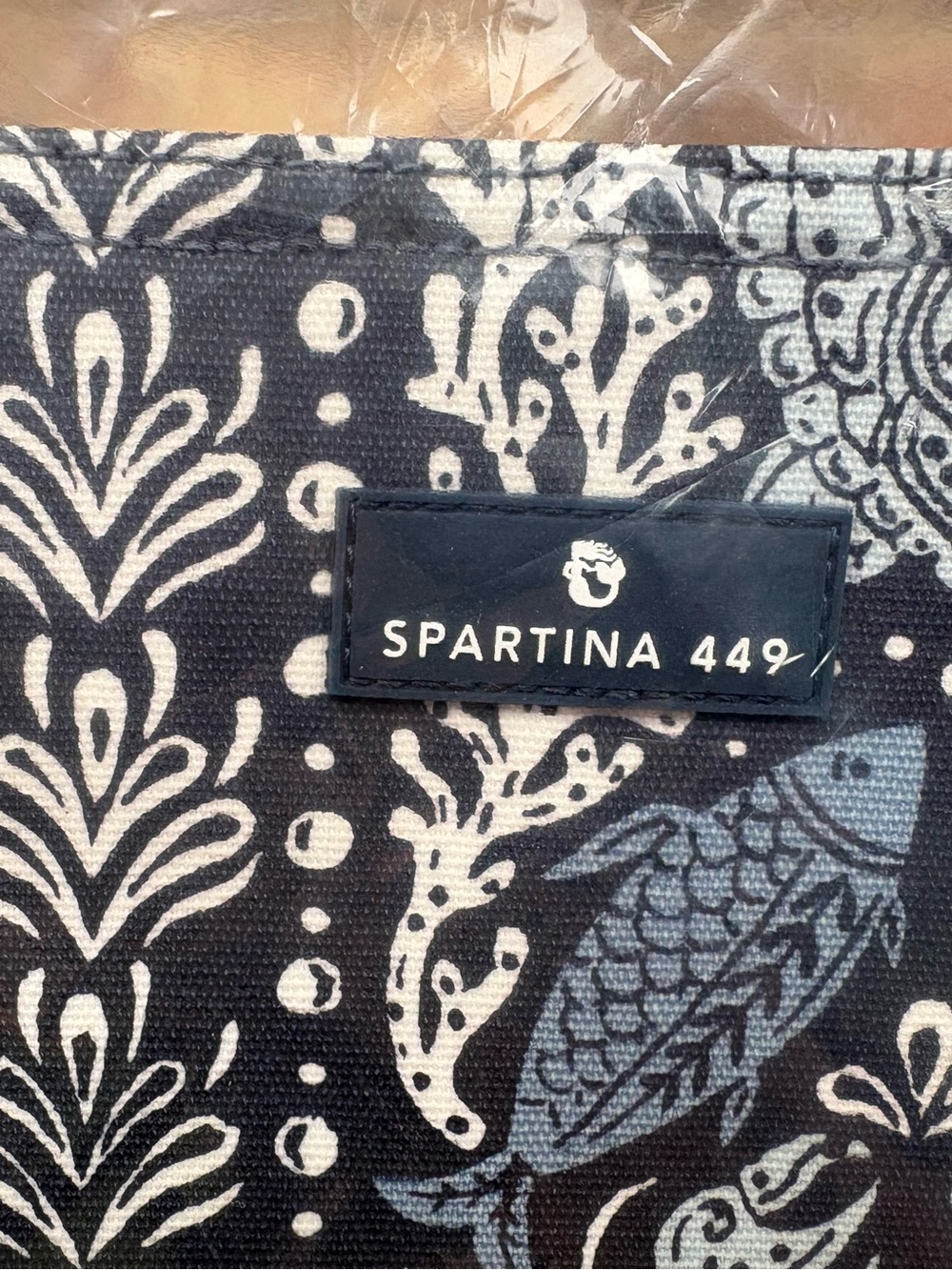 Spartina 449 Market Tote Hamilton Sea Life NWT - Picture 6 of 8